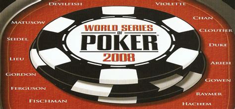 world series of poker 2008 pc
